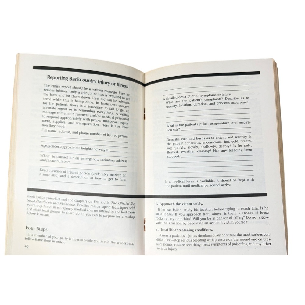 Boy Scouts of America Backpacking Merit Badge Series Pamphlet 1995 Printing 1983 - Picture 6 of 9